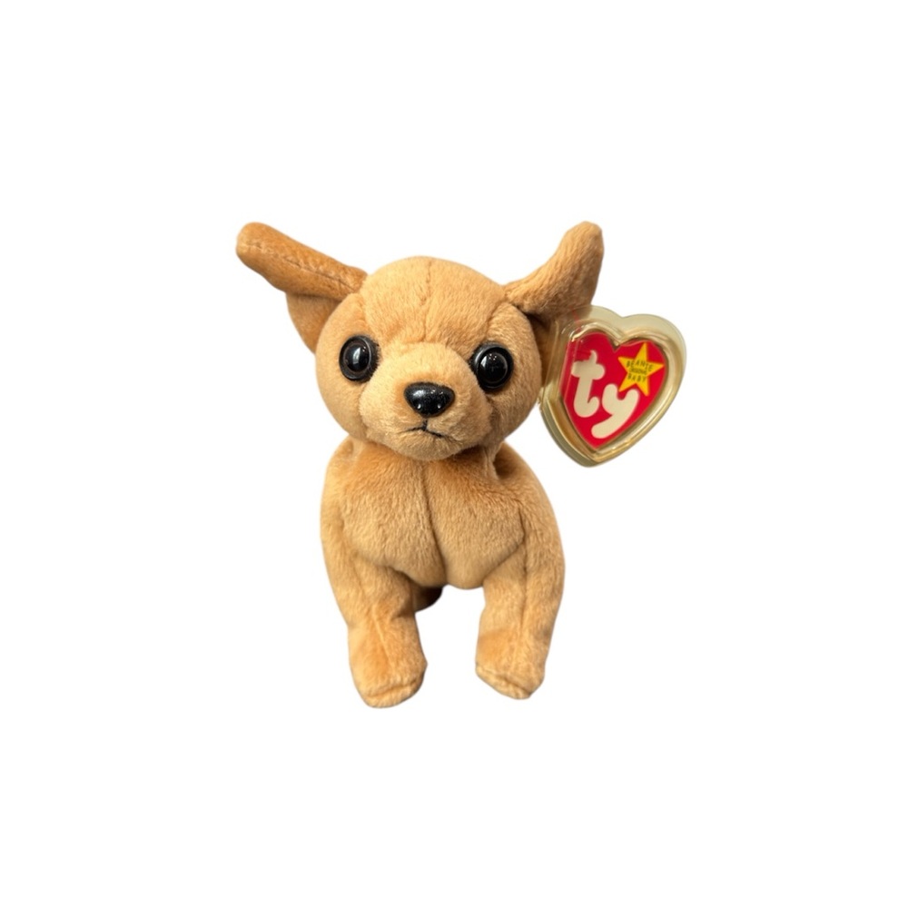 Ty Beanie Baby: Tiny Chihuahua (Rare with Errors)